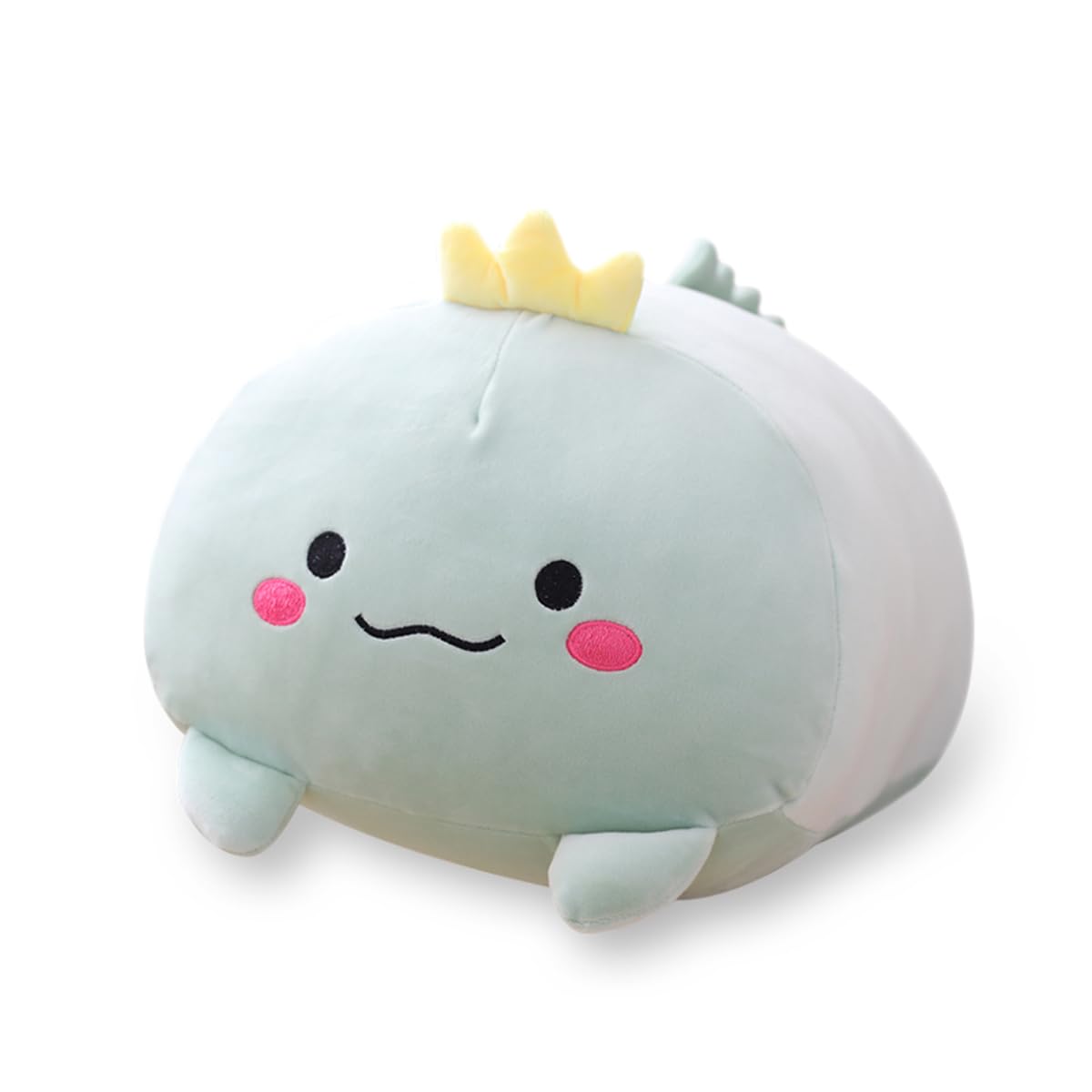 Photo 1 of AIXINI 35.5 inch Cute Dinosaur Plush Stuffed Animal Cylindrical Body Pillow,Super Soft Cartoon Hugging Toy Gifts