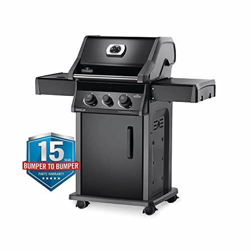 Napoleon Rogue 365 BBQ Grill, Black, Propane Gas R365SBPK1OB With