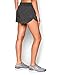 Under Armour Women's Tech Short - Twist, Black (001)/Metallic Silver, Small