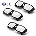 MASCOTKING Solar Eclipse Glasses 2017 - CE and ISO Certified Safe Shades for Direct Sun Viewing -- Eye Protection (3 Pack (Black))