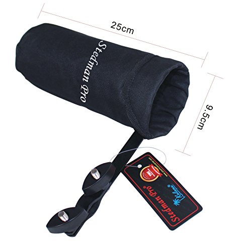 Vizcaya Drum Stick Holder Drum Stick Bag with Drum Key(Black) - Thumbnail 2