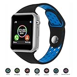 JACSSO Smart Watch, Touch Screen Smartwatch with Camera Android Smart Watches with SIM TF Card Slot Smart Wrist Watch Compatible Android Phones Samsung iOS iPhone Men Women