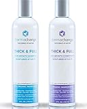 Organic Hair Growth Organic Shampoo and Conditioner Set - Volumizing and Moisturizing - Sulfate Free - Hair Regrowth With Vitamins - Stop Hair Loss - Color Treated or Curly Hair - For Woman and Men