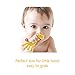 Baby Teething Toys for 0-6 Month, Tinabless Giraffe Baby Chew Toy and Teething Mitten Set, Silicone Teethers for Babies 6-12 Months, Christmas Stocking Stuffers for Boys&Girls