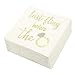 50 Pack Bachelorette Party Napkins, Last Fling Before the Ring Decorations (5 x 5 In)