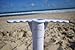 Beachgoer Sand Anchor Auger for Beach Umbrellas with Multi-Tier Screw Design - Safe in Strong Winds - One Size Fits All Umbrellas Up to 1.5