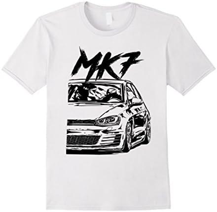 Mens dirty golf 7 mk7 gti t-shirt men women Small White