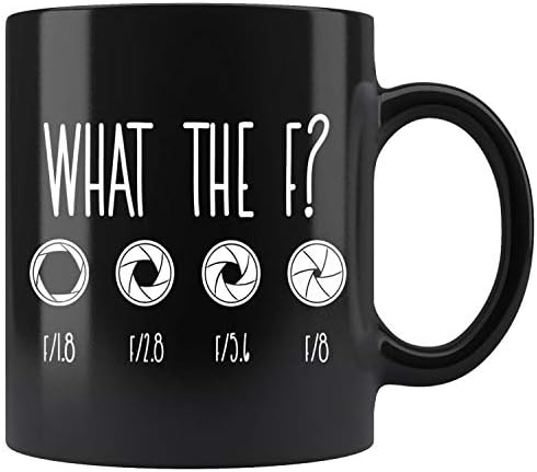 What The F Funny Photographer Videographer Mug Coffee Mug 11oz Gift Tea Cups 15oz