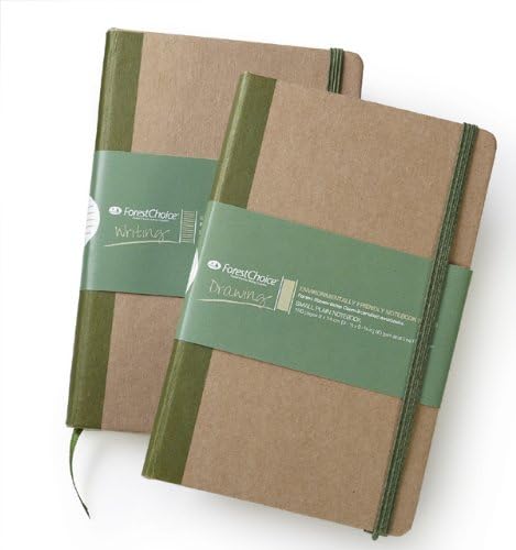 ForestChoice Small Hardcover Notebook - Plain
