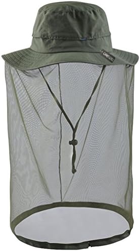 Camo Coll Women's Outdoor UPF 50+ Sun Hat with Mesh Face Mask
