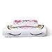 S-ANT Cooper Girl Unicorn Bedding Set White Pink Golden Ears Unicorn Bedding Duvet Cover Set Twin Girls Printed Modern Lightweight Kids Bedding Set for Teens, NO Comforter Included (U08, Twin)