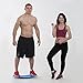 Solofit Balance Board with Resistance Bands - Fitness Board for Adults – The Abs Legs Core Workout Balancing Board - Ideal for Core Workout, Dancers, Ankle Workouts, Balancing Exercises,