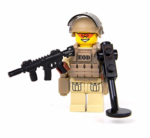 EOD Explosive Ordnance Disposal Specialist (SKU9A)- Battle Brick Custom Minifigures