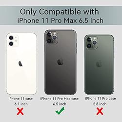 COOLQO Compatible with iPhone 11 Pro Max Case, and