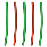 5pc Deluxe Wacky Noodles - 48"Foam Floating Swim Noodles - Red and Green