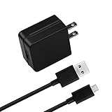 [UL Listed] AC Charger Fit for Samsung Galaxy Tab A SM-T580NZKAXAR 10.1 Inch SM-T580 SM-P580 SM-T585 SM-T587 WiFi with Power Supply Adapter Cord Cable