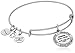 Alex and Ani Gemini Rafaelian Silver Bangle Bracelet