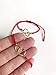 SIFRIMANIA Endless Love Mother and Daughter Matching Bracelets Set of 2 Red String