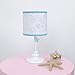Disney Ariel Sea Princess Lamp Base with Shade, Blue/White/Gold/Pink