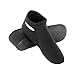 3mm Tilos Short Neoprene Pull on Socks with Traction Sole for All Water Sports, Snorkel boots, snorkeling socks, diving socks, dive socks, Men's 10 - Women's 11.5