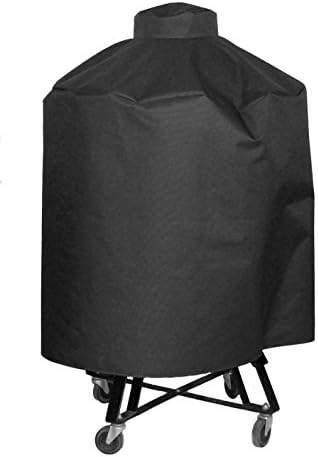 Cowley Canyon Mountain Peak Brand Cover made to fit extra-large Big Green Egg, Kamado Joe 24 and other Kamado Grills.