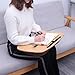 Bamboo Lap Desk with Soft Cushion Laptop Tray Desk with Phone Holder, Portable for Reading Writing and Work on Bed Couch, Large Size 21.6 in x 13.7 inthumb 4