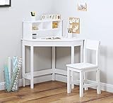 UTEX Kids Desk,Wooden Study Desk with Chair for