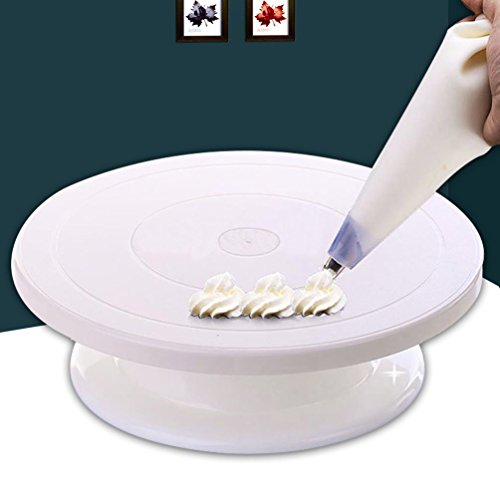 Cake Stand Yookat Revolving Cake Decorating Stand/ Cake Decorating Supplies/ Cake Turntable