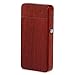 4BOSS PREMIUM WOOD USB Rechargeable Electronic lighter Windproof, flameless, no gas and fluid required, energy-saving side button double arc lighter. (Wood)