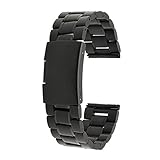 Gear S3 Classic / Frontier Bands, Quick Release Pins Threeeggs Stainless Steel Watch Band Strap Bands for Samsung Galaxy Gear S3 Classic / Frontier Smartwatch (Black)
