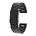 Gear S3 Classic / Frontier Bands, Quick Release Pins Threeeggs Stainless Steel Watch Band Strap Bands for Samsung Galaxy Gear S3 Classic / Frontier Smartwatch (Black)