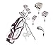 Aspire X1 Womens Golf Clubs Full Set, Includes Driver, Fairway, Hybrid, 6-PW Irons, Putter, Stand Bag, 3 H/C's, Light Graphite Shafts, Golf Clubs Women Right Handed, Purple, Regular or Petite Size