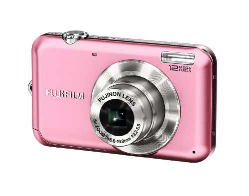 Fujifilm FinePix JV100 Appareil-photo compact 12,2 MP 1/2.3" CCD (dispositif à transfert de charge) 4000 x 3000 pixels Rose - Appareils photos numériques (12,2 MP, 4000 x 3000 pixels, CCD (dispositif à transfert de charge), 3x, HD, Rose)