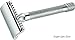 Elkaline Double Edge Razor Heavy Duty Safety Razor Long Handled - 2 Free Single Blade Razor Blades - The Best Quality Shaving Razors For Men and Women