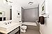 Lift Bridge Kitchen & Bath DSQR110ORB Decorative Oil Rubbed Bronze 110CFM Ceiling Light and Glass Globe Exhaust Bath Fan