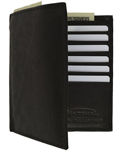 100% Leather Bi-fold Credit Card Holder Tan #2502CF