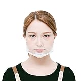 STOCK IN USA 10 Pcs Reusable Plastic Clear Face