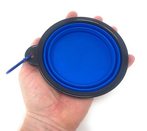 Sea View Treasures Bulk Pack 6 Collapsible Silicon Travel Dog Water or Food Bowl