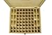 SXC Essential Oil Wooden Box Organizer Wood Storage Case Holds and Protects 68 Oils, Holds 56 5-15 mL Bottles and 12-10  mL Roller Bottles for Travel and Presentations, Large