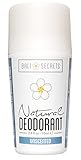 Bali Secrets Natural Deodorant – Organic & Vegan – For Women & Men – All Day Fresh – Strong & Reliable Protection – 2.4 fl.oz/70ml [Unscented]