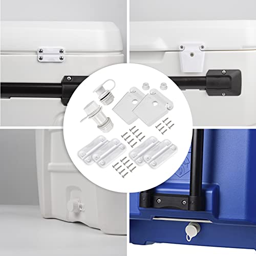 Cooler Replacement Parts Kit, for Igloo Ice Chest Plastic Hinges