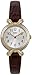 Timex Women's T2M744 Classic Brown Leather Strap Watch