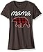 Women's Mama Bear TShirt, Mama Bear Plaid Shirt, Matching Family  Medium Asphalt