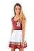 Saved By The Bell Bayside Tigers Juniors Cheerleader Costume Dress