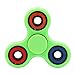 AyoGu Fidget Spinner Tri-Spinner High Speed Spin,Perfect For ADD ADHD Focus Toy Time Killer (Green & colorful)