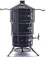 Aquaforno Portable BBQ, Smoker, Fire Pit, Oven All-in-One | Award Winning 3-Tier Outdoor Cooking Set for The G