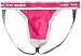 Diesel Men's Jacky Fresh and Bright Cotton Modal Jock Strap, Bright Pink, Small