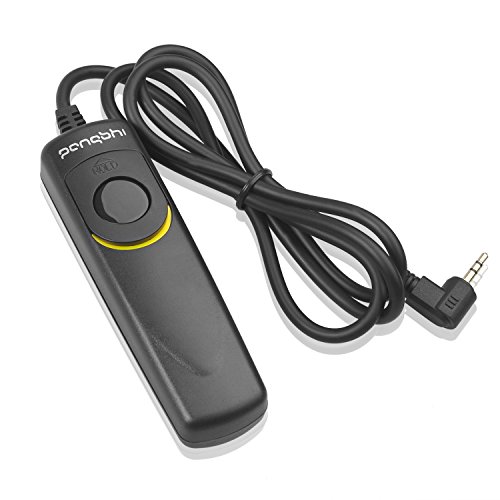 Wired Shutter Release Cord Remote Control Switch Cable Replaces RS-60E3 Compatible with Canon DSLR Camera T6i T6s T5 T5i T4i T3 T3i T2i T1i XT XTi XS XSi 60D 70D 760D G16 G15 G12 G11 G10 G1X