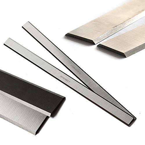 Planer Blades JESTUOUS 12-1/2 Inch for Delta 22-540,22-547 Reversible HSS Replacement Knives 12-1/2 x 3/4 x 1/16,2pcs