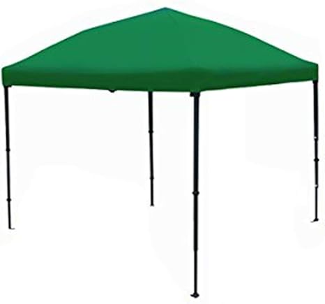 Amazon Co Jp テント タープテント 3m 折り畳み スチールフレーム ワンタッチ 日よけ 雨よけ イベント アウトドア キャンプ バーベキュー 収納バッグ付 グリーン ホーム キッチン